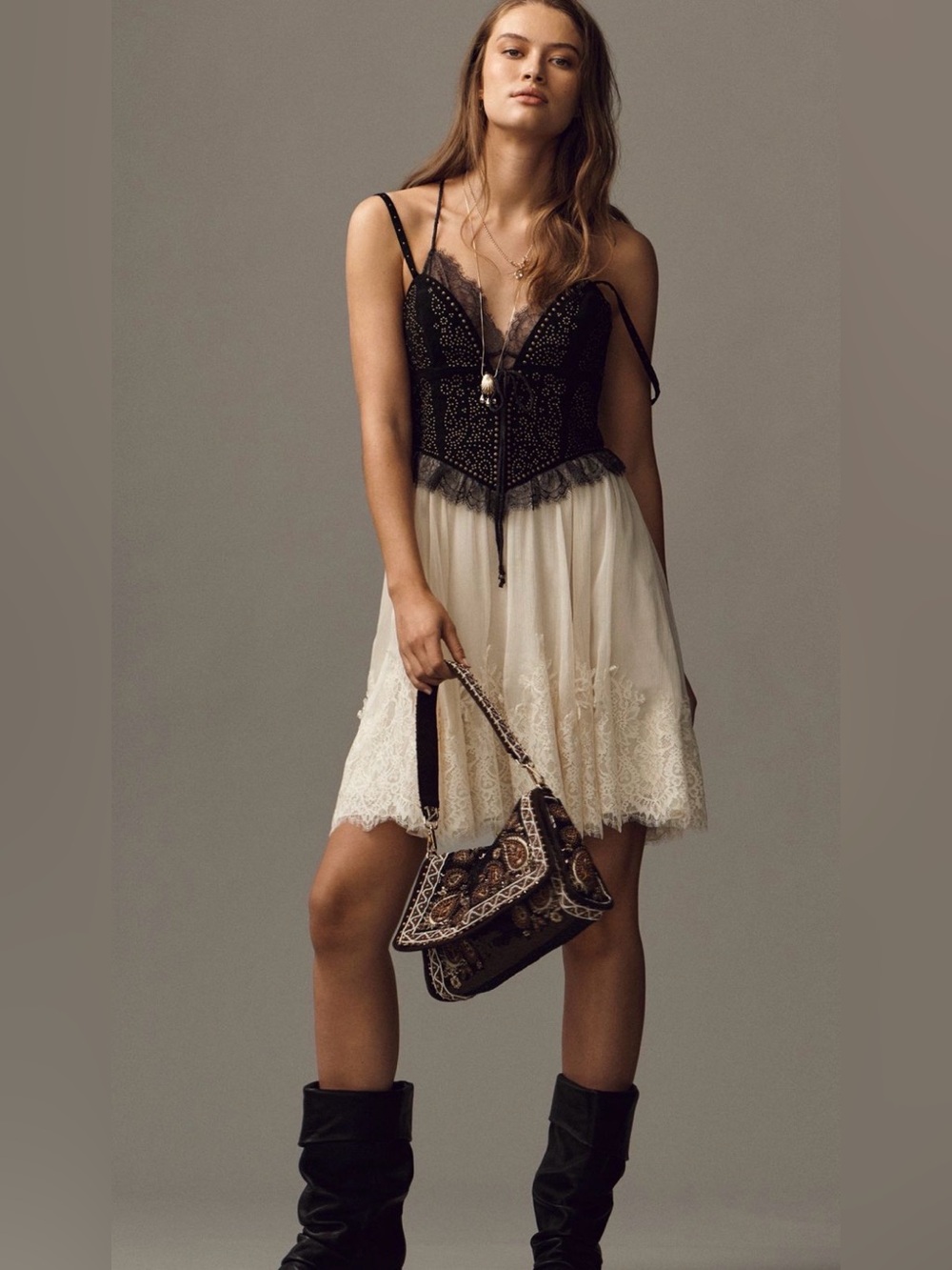 New With Tags Maeve Audra Embellished Shoulder Bag